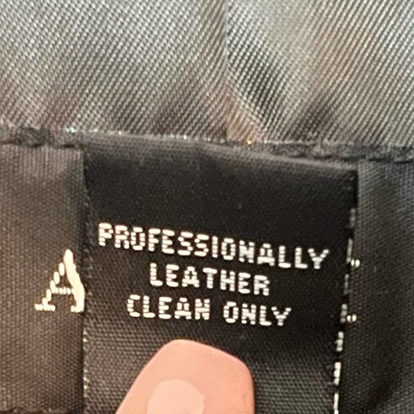 Alfani Leather Moto Jacket Snake Embossed Print - Picture 10 of 10